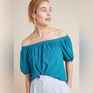 Anthropologie Elodie Peasant Top Size S